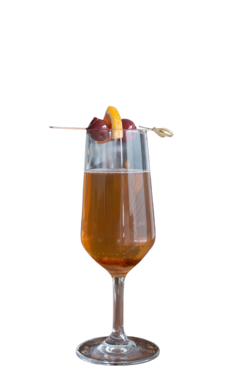 Old Fashioned in tall glass