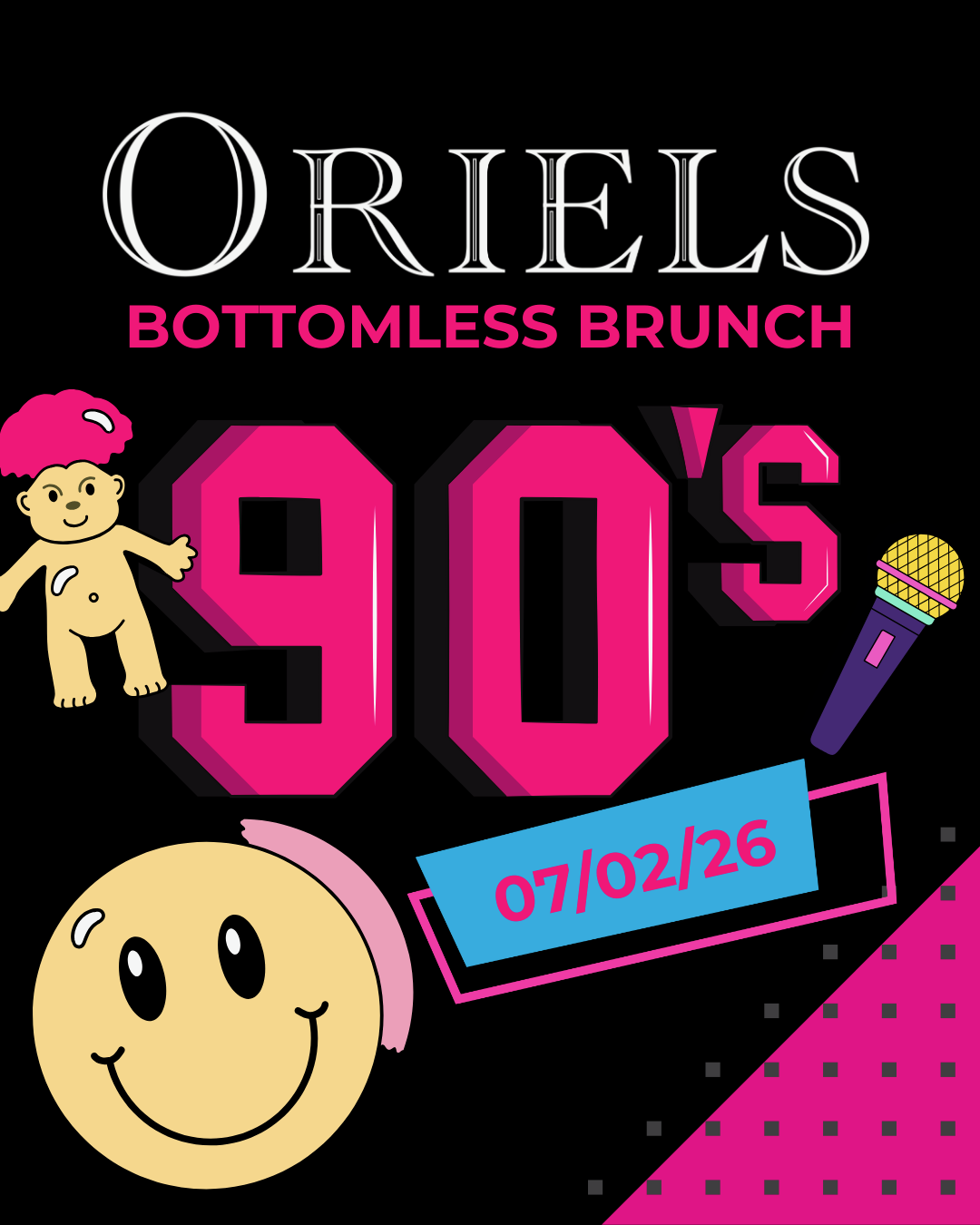 Saturday: Bottomless Brunch