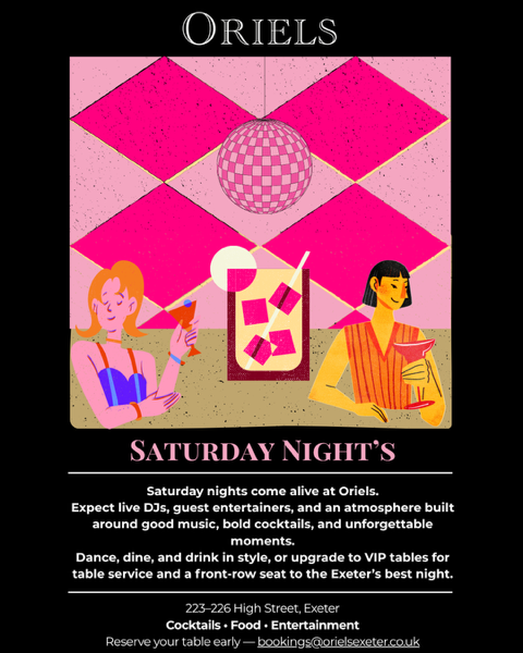Saturday Nights: A Range Of New Events Every Week