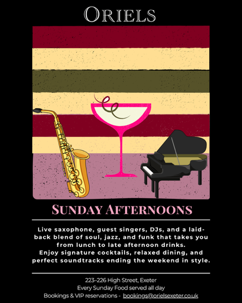 Sunday Afternoons: A Range Of Events Every Week