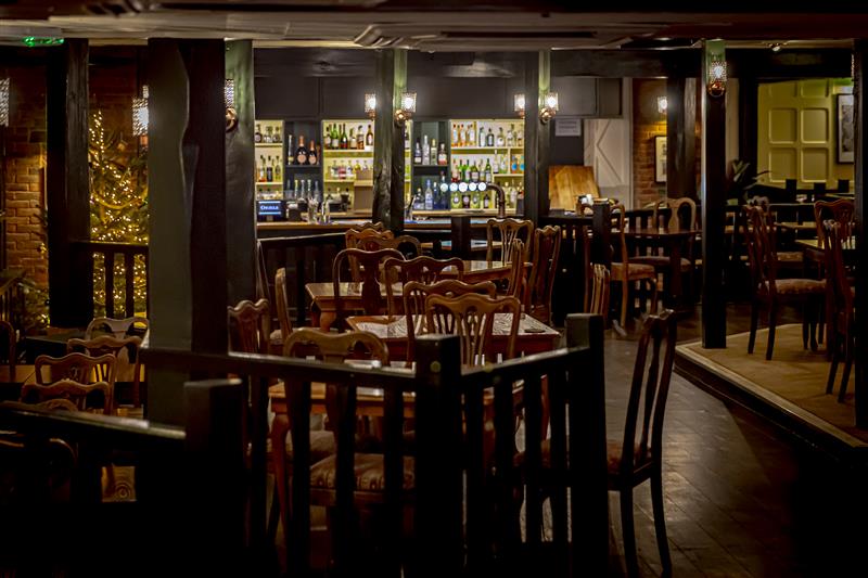 Oriels bar area for private parties