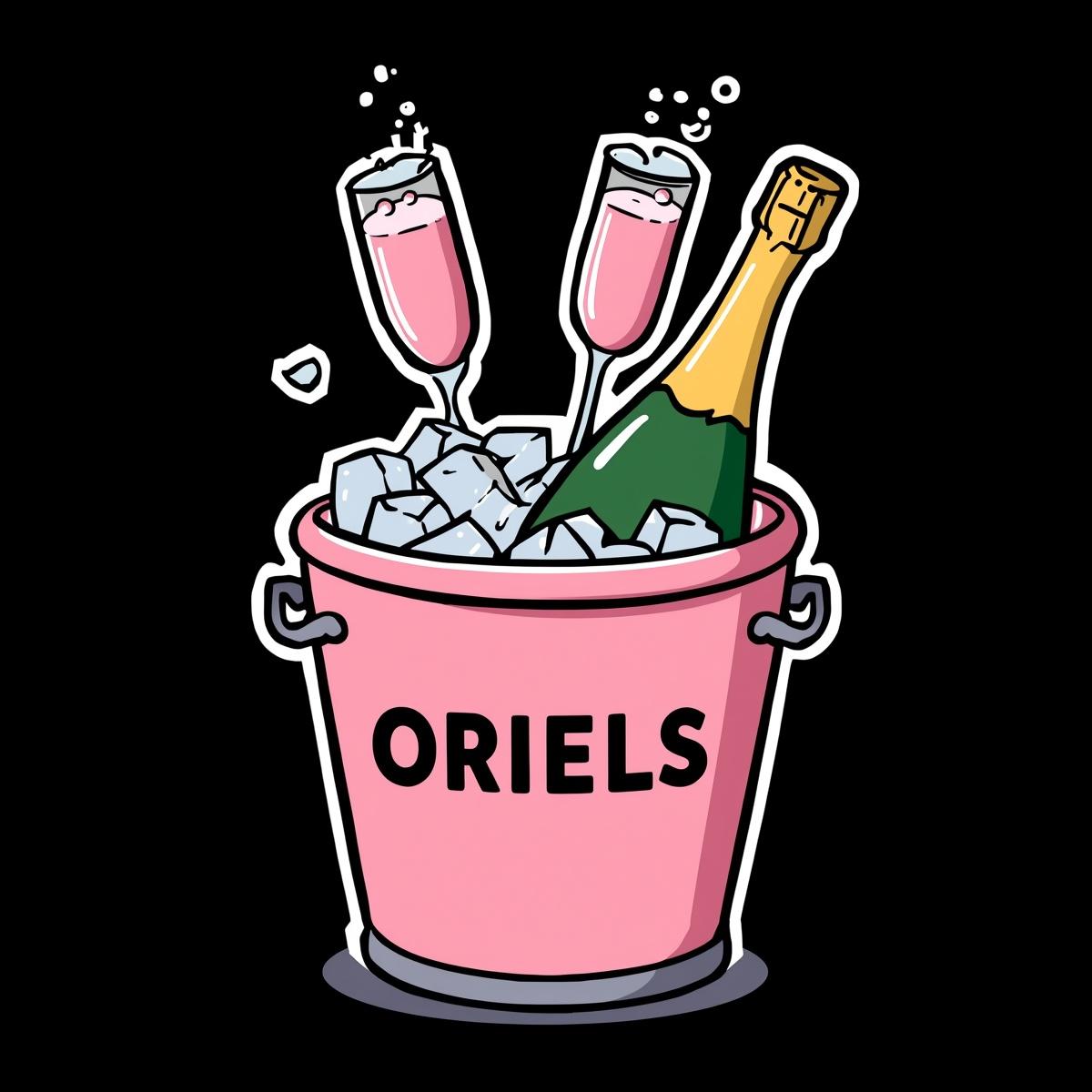 Saturday bottomless brunch event poster