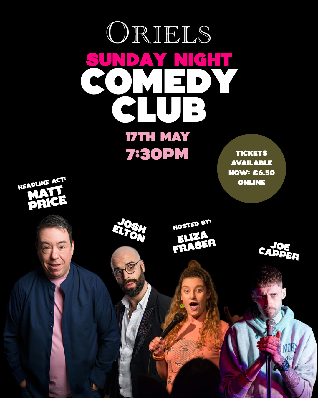 Comedy Club poster coming soon