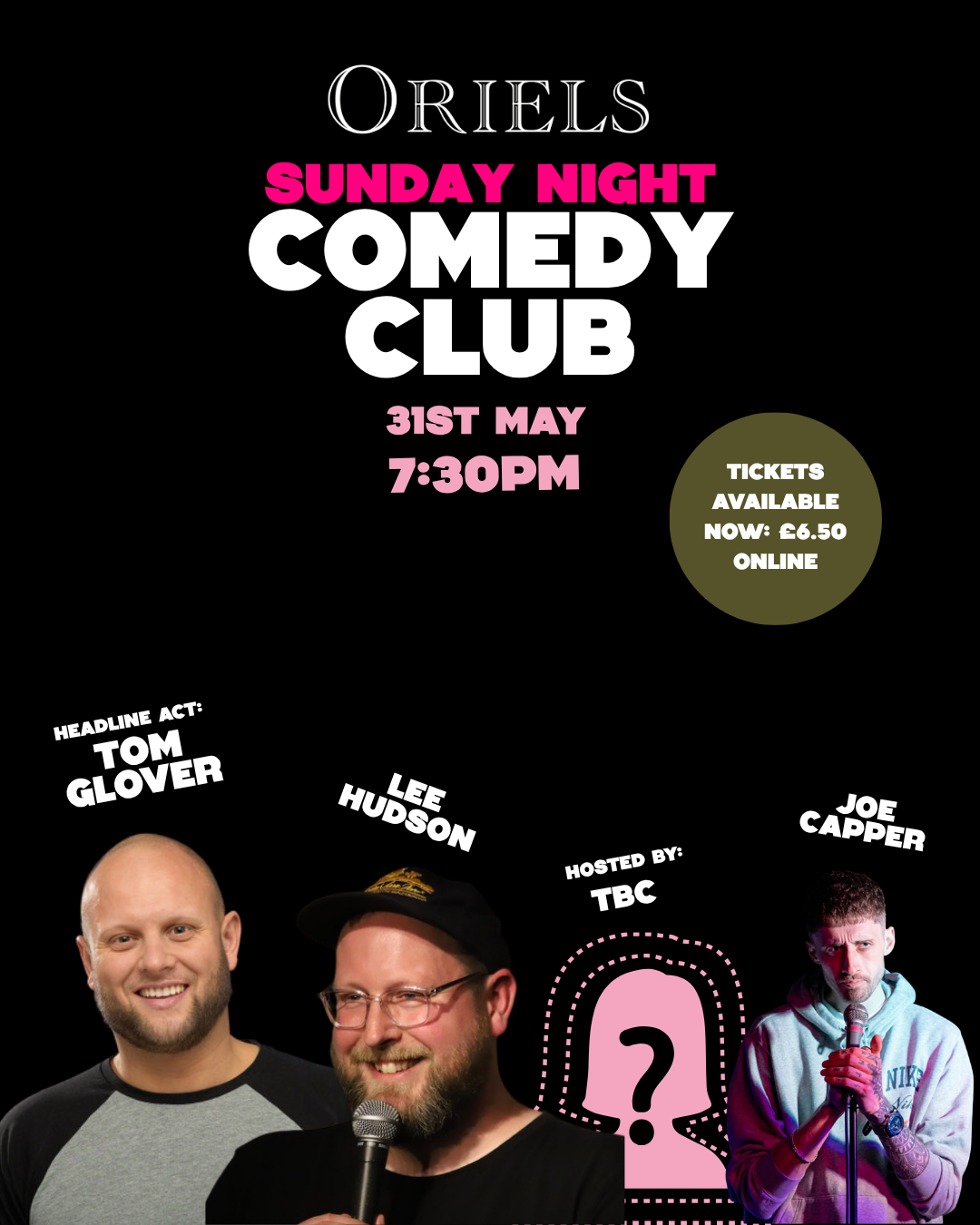 Comedy Club poster coming soon