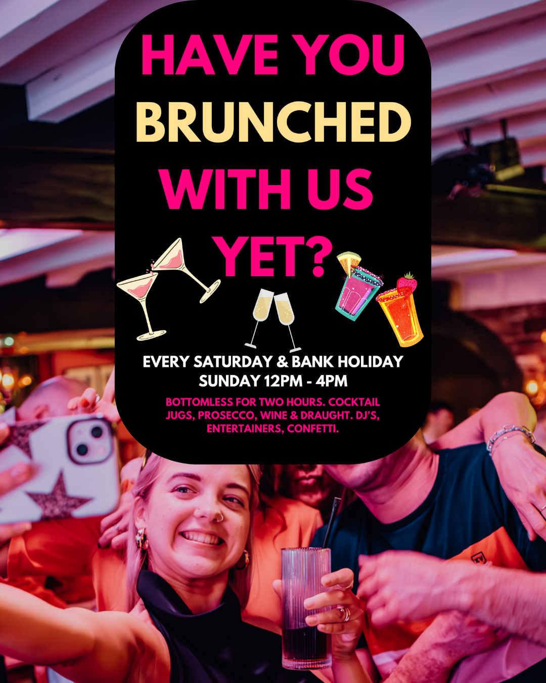 Bottomless Brunch at Oriels Exeter
