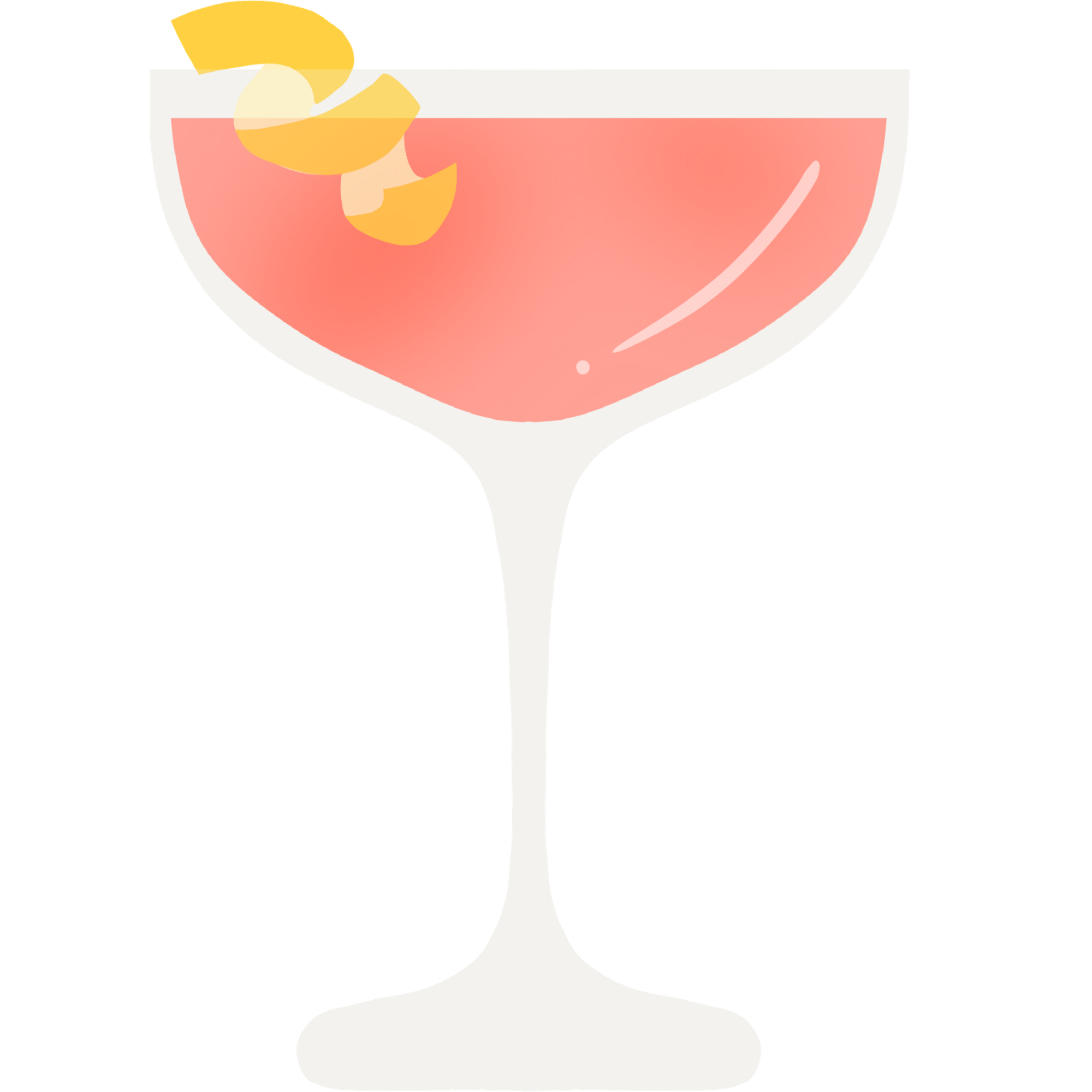 Cosmopolitan cocktail