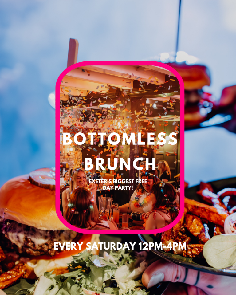 Bottomless Brunch at Oriels Exeter