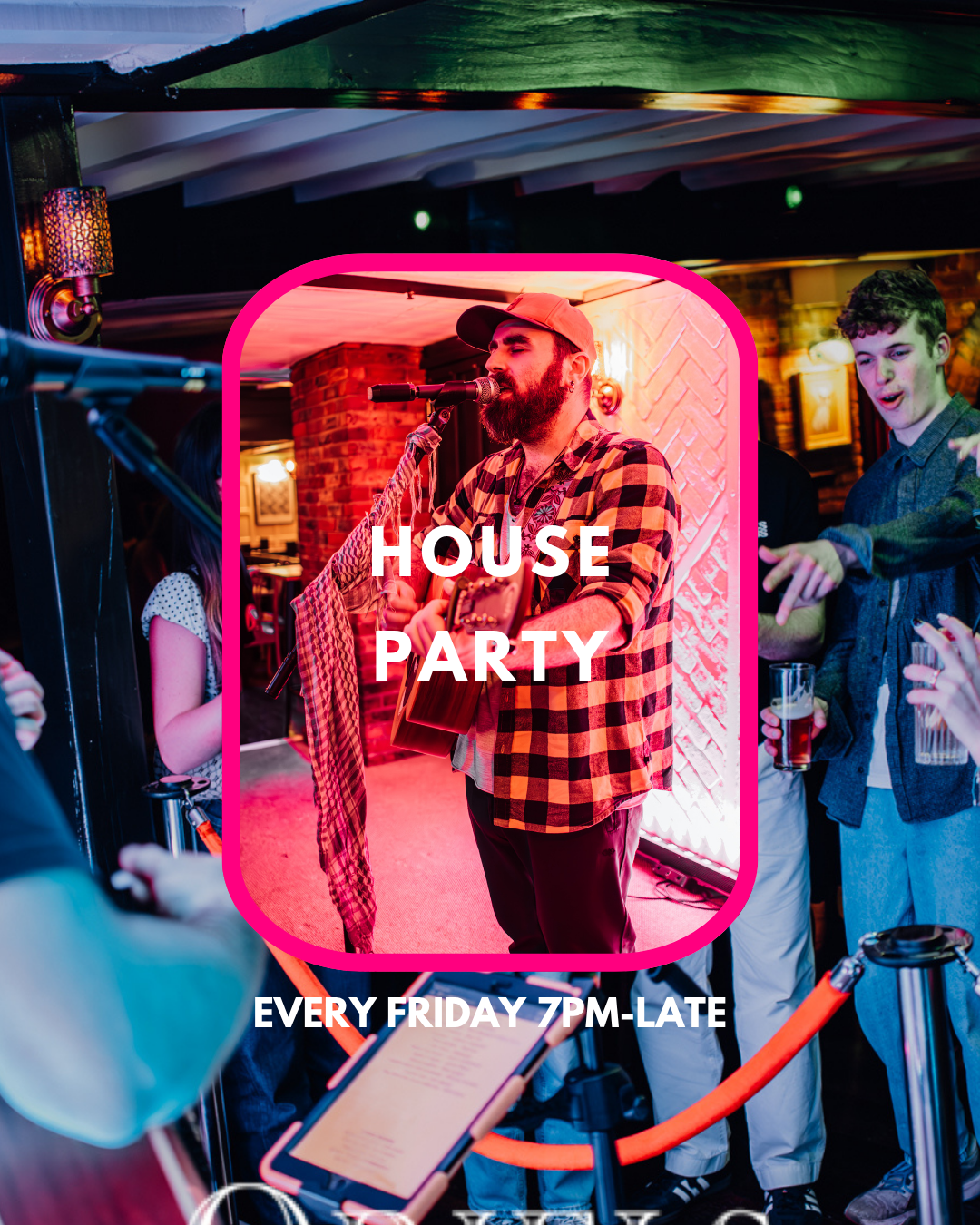 Friday Night Live at Oriels Exeter